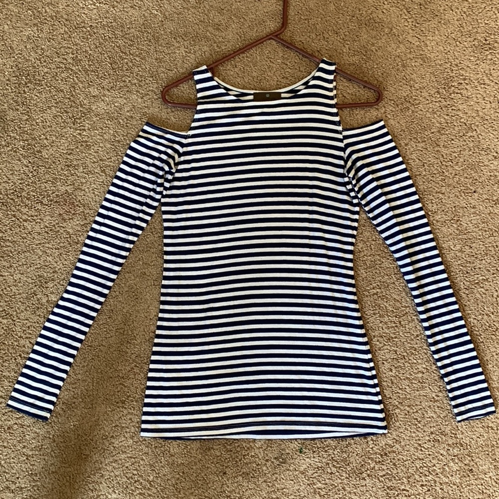 Fenn Wright Manson Long Sleeve Shirt With Cutout Shoulders
